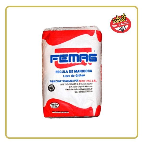 Fécula/ Almidón de Mandioca Femag x 1 Kg