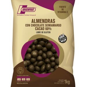 Almendra con Chocolate semiamargo Cacao 60% x 1 Kg