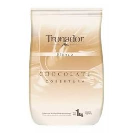 Cobertura de Chocolate Pins Blanco Tronador x 1 Kg
